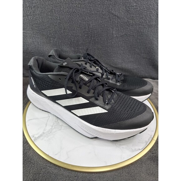 Adidas Adizero SL Mens Running Shoes Black White Athletic Training Sneakers 13.5 main image 10